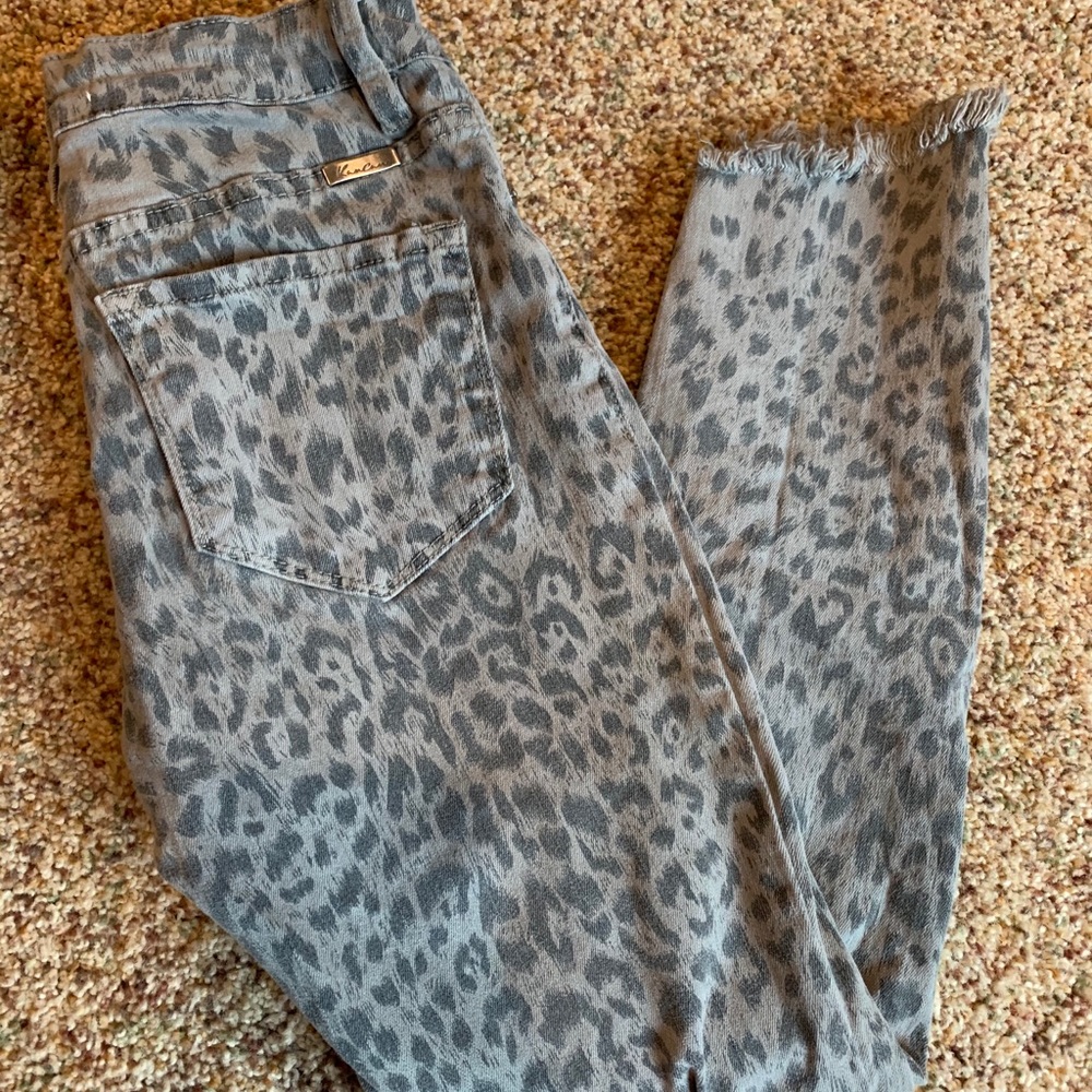 Kancan leopard jeans